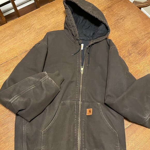 Carhart Men's Coat - Medium Tall, Brown - Picture 1 of 3